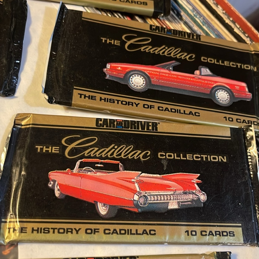 Cadillac Collection Trading Cards Set - Picture 4 of 5